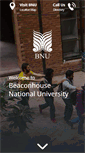 Mobile Screenshot of bnu.edu.pk